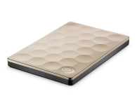 SEAGATE BACKUP PLUS Ultra Slim STEH2000201 2TB USB3.0 Gold - 295824 - zdjęcie 2
